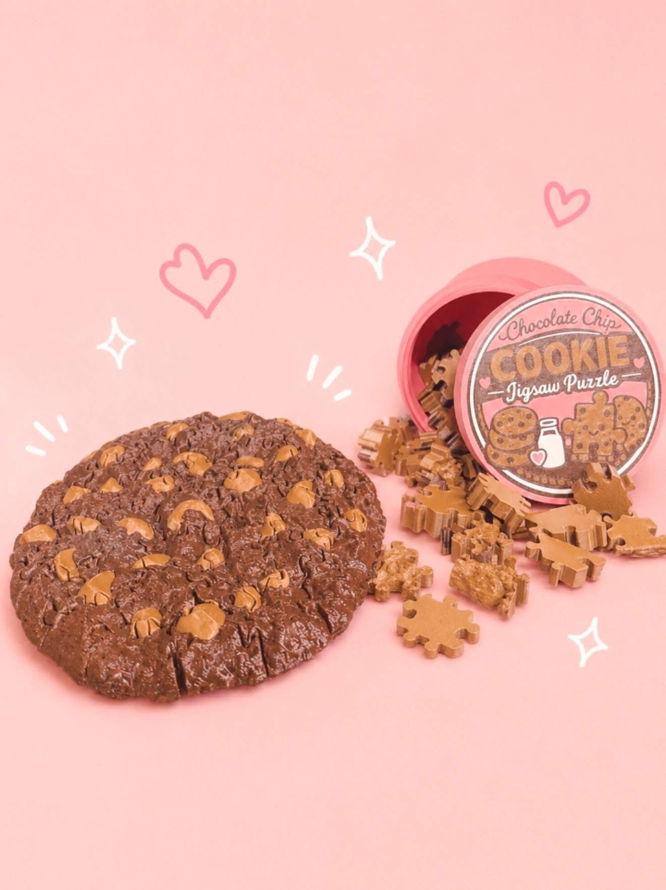 Chocolate Chip Cookie Jigsaw Puzzle