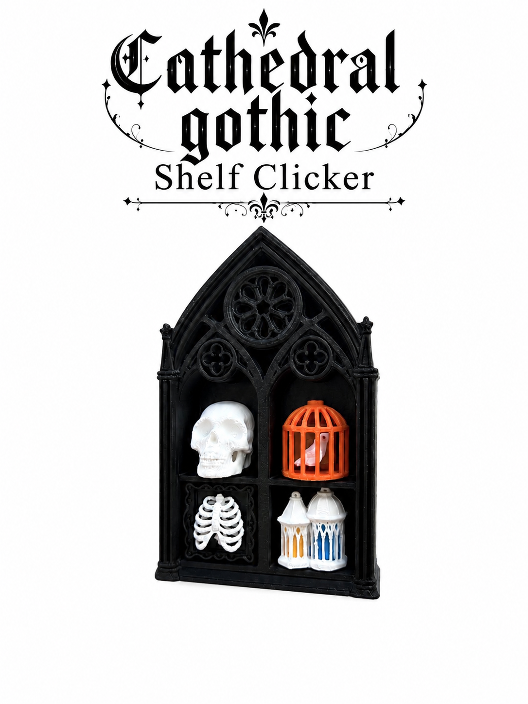 Cathedral Gothic Shelf Clicker