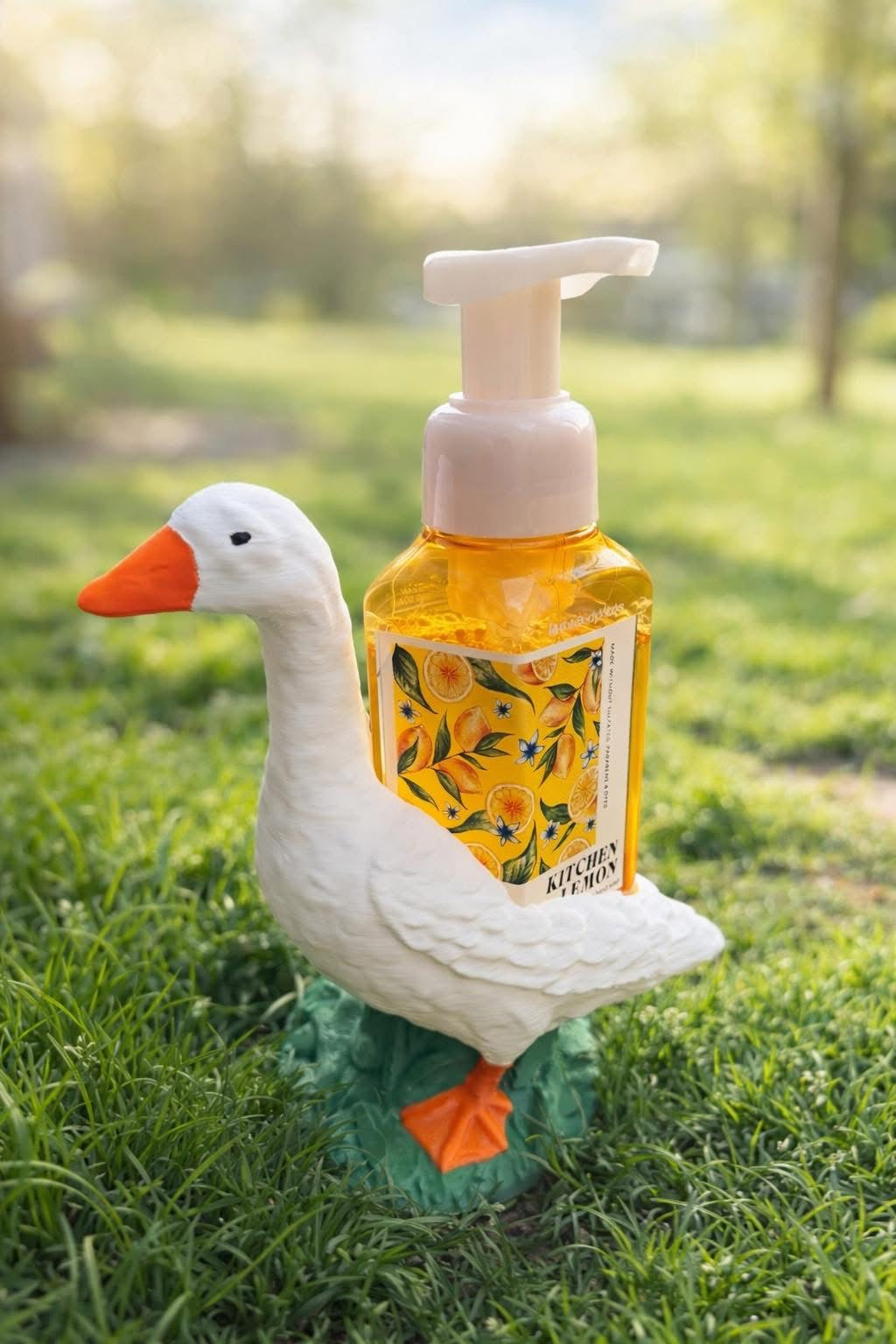 Porch Goose Soap Holder