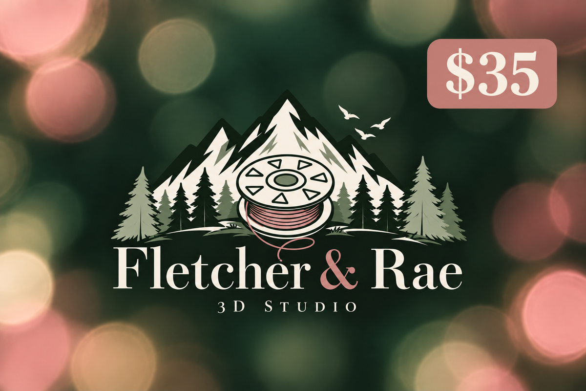 Fletcher & Rae 3D Studio Gift Card