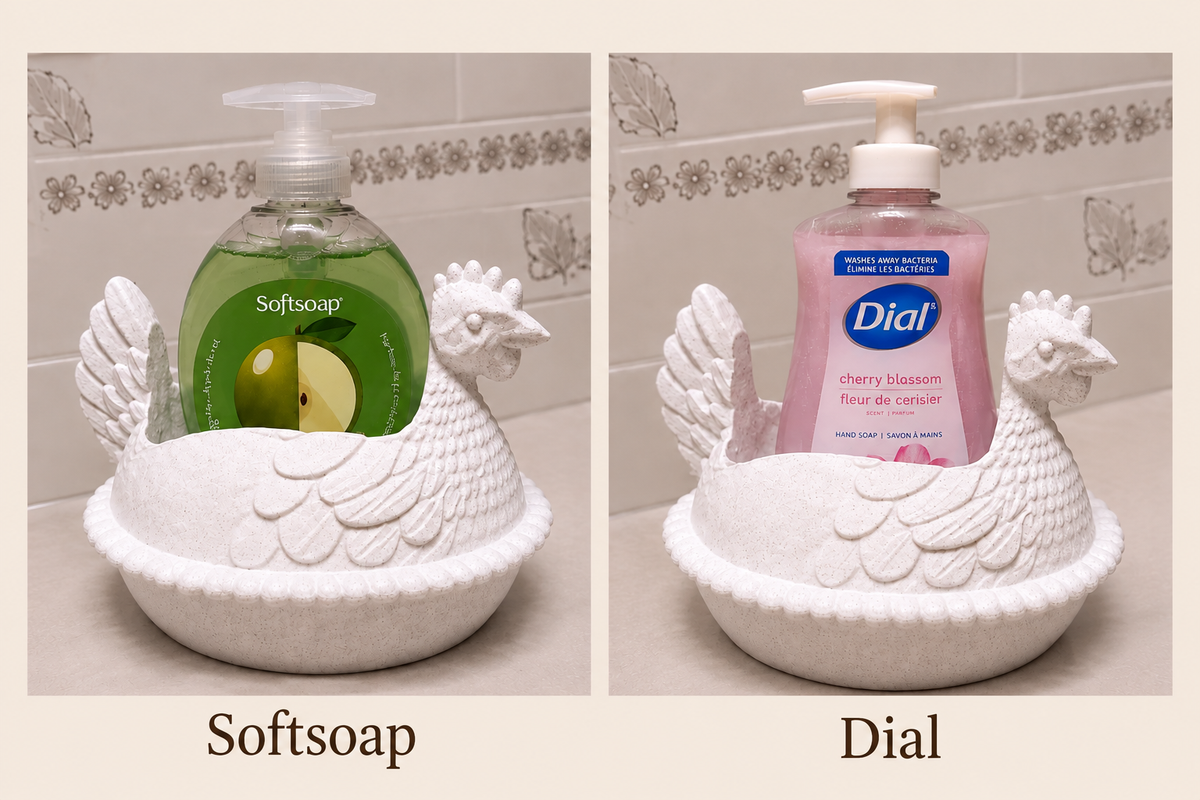 Hen on a Nest Hand Soap Holder