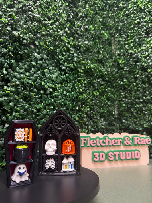 Spooky Bookshelf Clicker