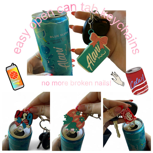 Easy Open Can Tab Keychain