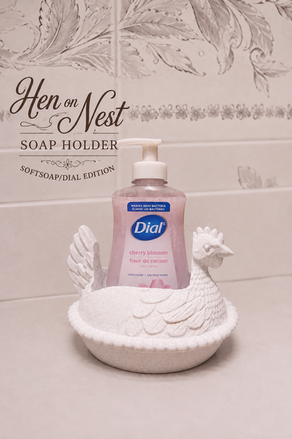 Standard Size Hen on Nest Soap Holder